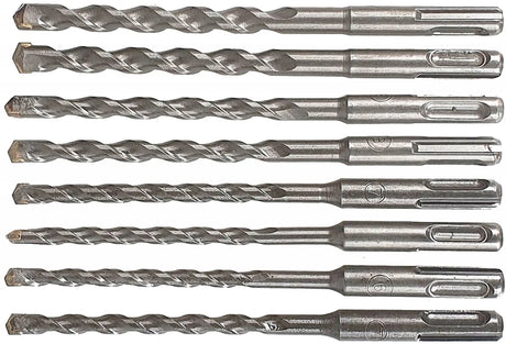 8tlg Betonbohrer SDS Plus Set Bohrer 6 - 10 mm Steinbohrer Hammerbohrer