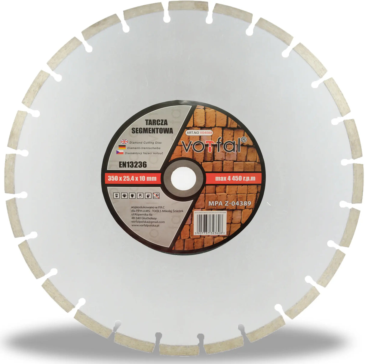 Diamond cutting disc 350 mm concrete diamond cutting discs stone universal