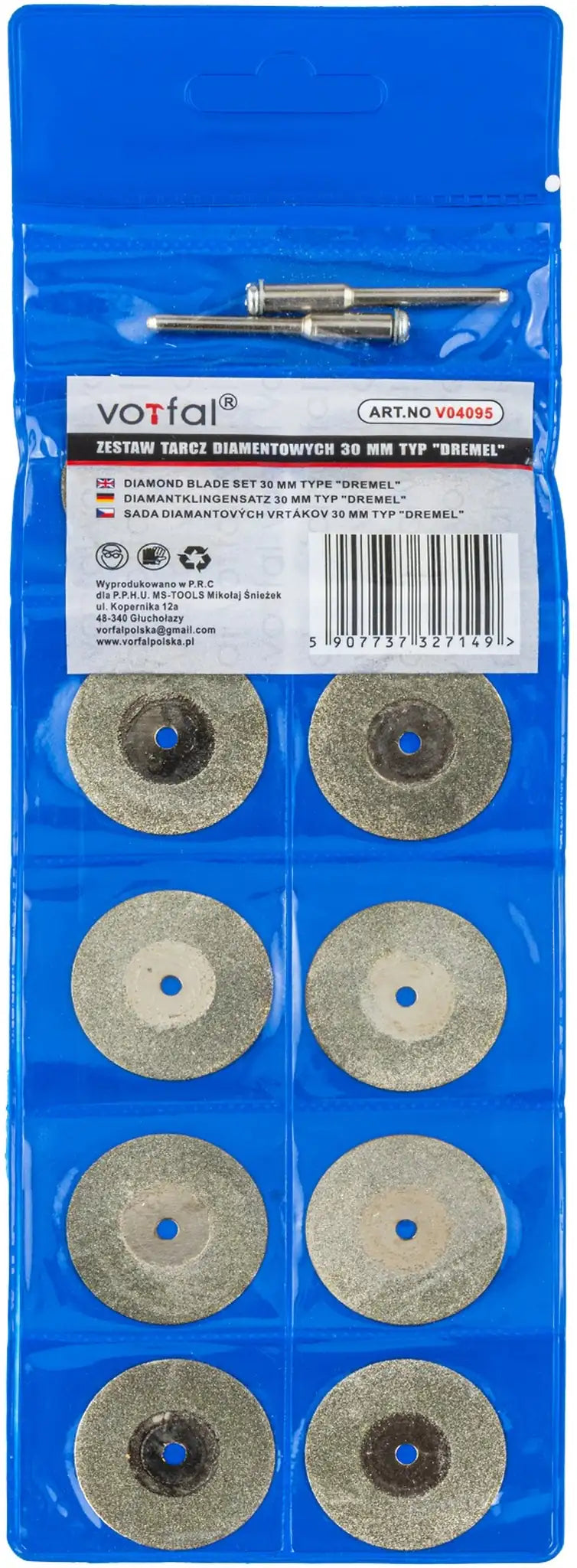 Mini Diamond Cutting Discs 30 mm Ceramic Stone Mini Cutting Discs for Multifunctional Tools